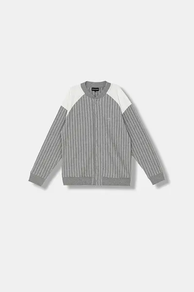 Dětská bavlněná mikina Emporio Armani