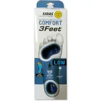 Sidas 3FEET COMFORT LOW Vložky do topánok, modrá, veľkosť