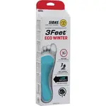 Sidas 3FEET ECO WINTER LOW Zimné vložky do topánok, červená, veľkosť