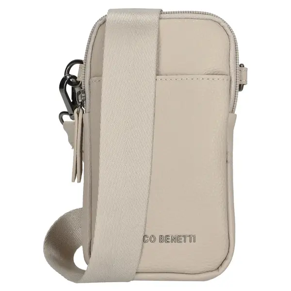 Dámská kabelka na mobil a doklady Enrico Benetti Ornel - béžová