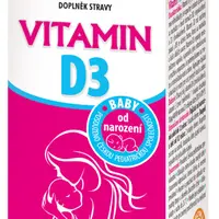 TEREZIA Vitamin D3 BABY od narození 400 IU kapky 10 ml