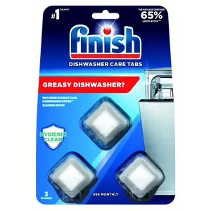 FINISH Kapsle na čištění myčky 3 ks