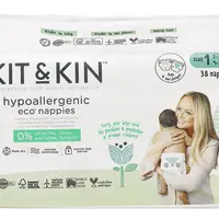 KIT & KIN Eko plenky, velikost 1 38 ks