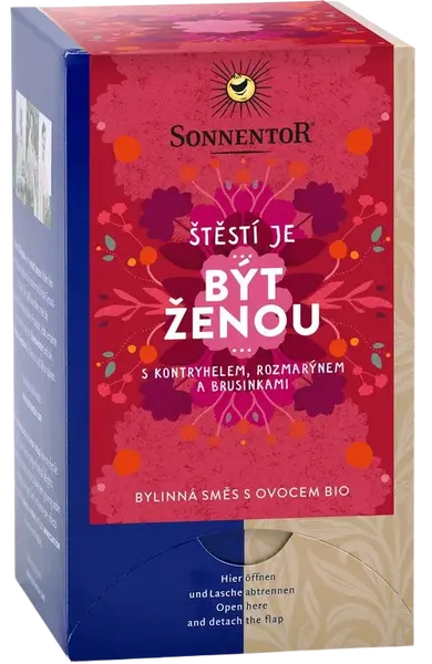 SONNENTOR Bio bylinná směs s ovocem Být ženou 18 x 1.7 g