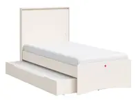 Študentská posteľ 100x200cm s prístelkou vendella - béžová