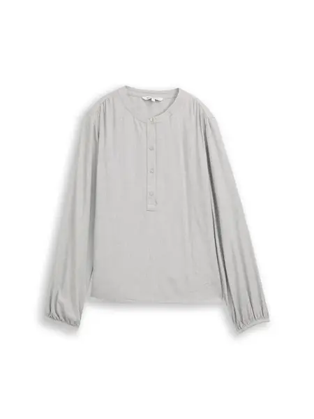 TOM TAILOR DENIM Blúzka  svetlosivá