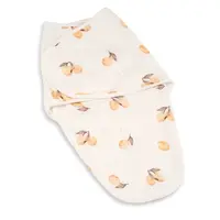 Baby Nellys Bavlněný zavinovací vak, zavinovačka Premium Lemon, krémový