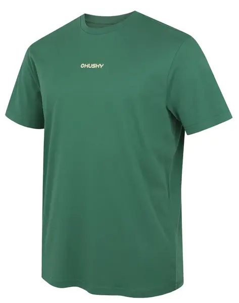 Husky  Tee Walker M green, XL Pánske bavlnené tričko