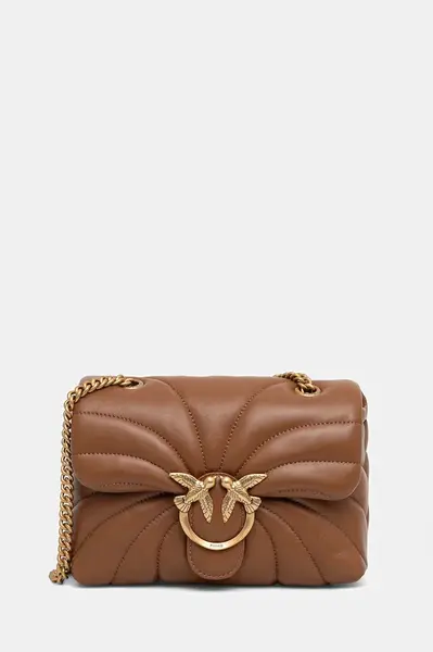 Kožená kabelka Pinko