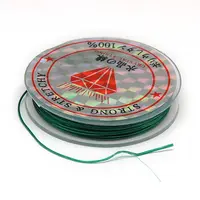 Flat Elastic Crystal String