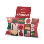 Christmas Theme Paper Pillow Gift Boxes