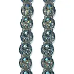 Electroplate Glass Bead Strands