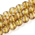 Handmade Foil Glass Beads Strands