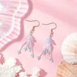304 Stainless Steel Dangle Earrings
