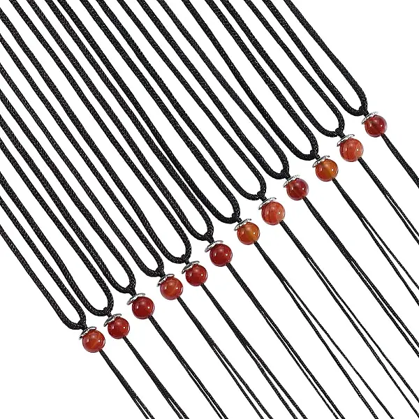 24Pcs 2 Colors Polyester Necklace Makings