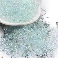 6/0 Inside Colours Fringe Glass Seed Beads