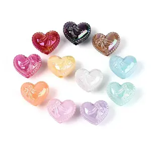 UV Plating Opaque Acrylic Beads