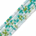 Electroplate Glass Beads Strands