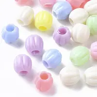 Opaque Polystyrene(PS) Plastic European Beads