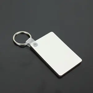 Sublimation Double-Sided Blank MDF Keychains
