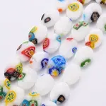 Handmade Millefiori Lampwork Beads Strands