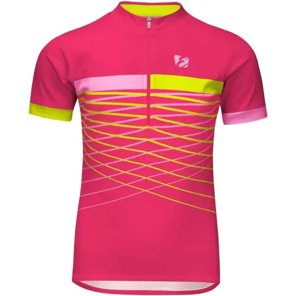 Etape LUCKY GIRL Detský cyklistický dres, ružová, veľkosť 152-158