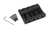 Fender HiMass Bass Bridge Zinc Saddles Black