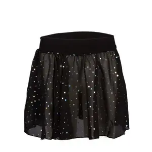 PAPILLON SKIRT Dětská baletní sukně, černá, velikost 152-164