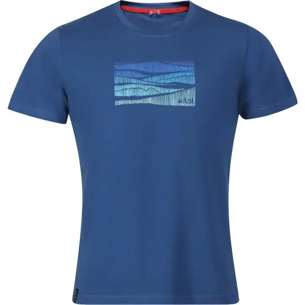 KILPI SPACER Pánské bavlněné tričko, tmavě modrá, velikost