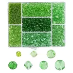 7 Styles Transparent Glass Beads