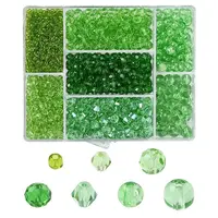 7 Styles Transparent Glass Beads