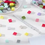 1 Set Cube Gradient Nail Art Sponge Set