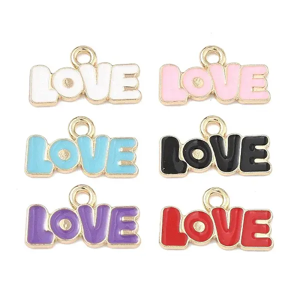 Alloy Enamel Pendants