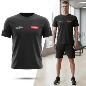 Tričko inSPORTline Signature černá XXL rozšířená