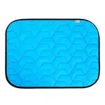 Obojstranná podložka pre psa čierno-modrá L