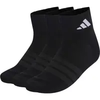 adidas T ESSENTIALS ANK 3P Ponožky, čierna, veľkosť