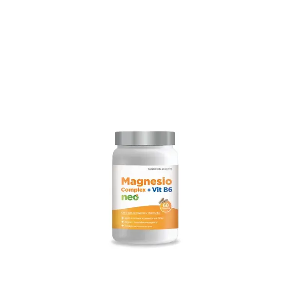 Neovital Health Magnézium + Vitamín B6 komplex, 60 kapsúl