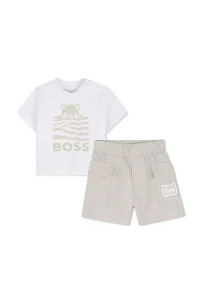 BOSS Kojenecká sada s přídavkem lnu BOSS