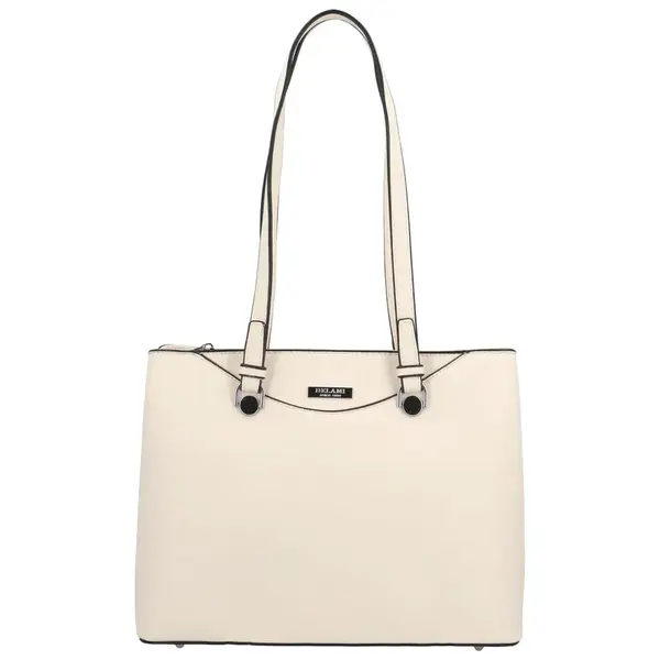 Módní dámská kabelka na rameno Delami Little Lady, pudrově růžová