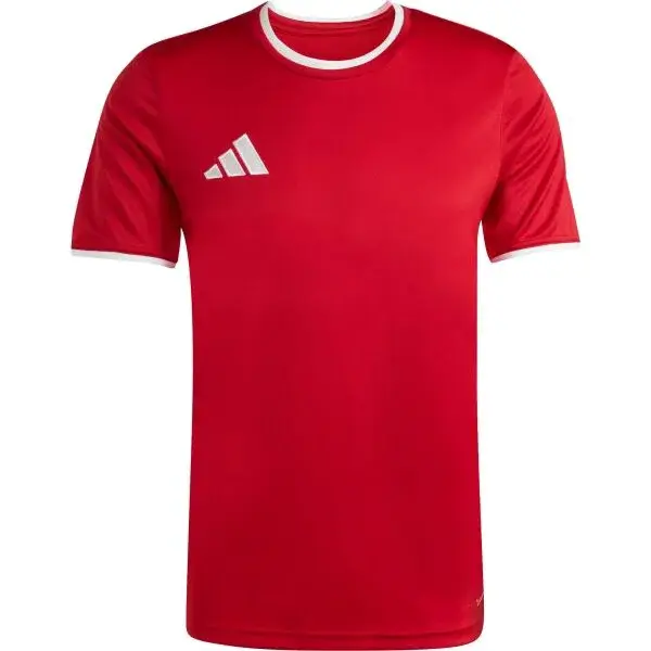 adidas ENTRADA 26 JERSEY Pánské sportovní triko, červená, velikost