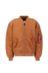 ALPHA INDUSTRIES Prechodná bunda 'MA-1 CS'  hnedá