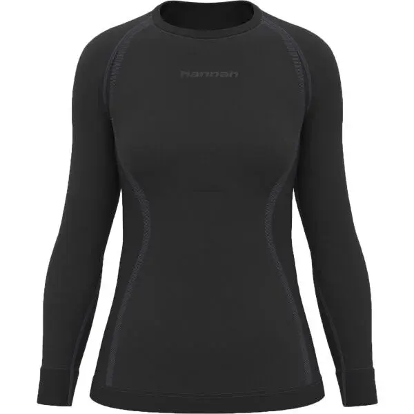 Hannah THERMO ACTIVE TS L/S W Dámské funkční tričko, černá, velikost