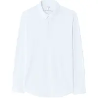 CELIO NAPERFORM Pánská strečová košile, bílá, velikost