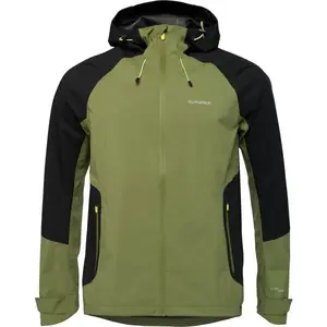 Klimatex TEKAPO WATERPROOF Pánská nepromokavá bunda s membránou, khaki, velikost