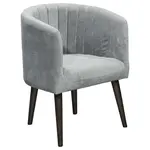 Livetastic KOKTEJLOVÉ KŘESLO, textil, tmavě šedá