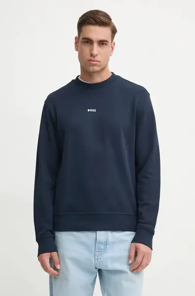 Bavlněná mikina Boss Orange WeSmallcrew