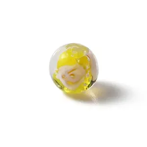 Handmade Silver Foil Glass Lampwork Beads