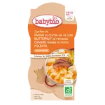 BABYBIO pastinák s maslovou tekvicou, kačicou a polentou 2x200 g