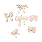 14Pcs 7 Styles Alloy Enamel Charms