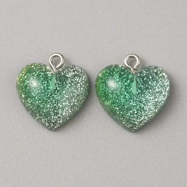 Transparent Resin Pendants